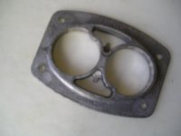 PODKŁADKA ODLEGŁOŚCIOWA GAŹNIKA ALUMINIOWA przy filtrze powietrza