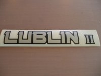 ZNAK/NAPIS LUBLIN II duzy