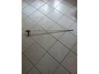 CIĘGNO HAMULCA RĘCZNEGO ŻUK KPL  Z DŹWIGNIĄ KĄTOWĄ całkowita długośc 95 cm